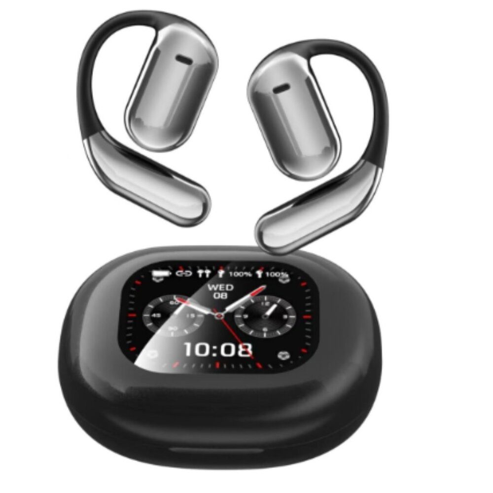 LCD Open Ear Q16 Pro Bluetooth Wireless Translation Earbuds
